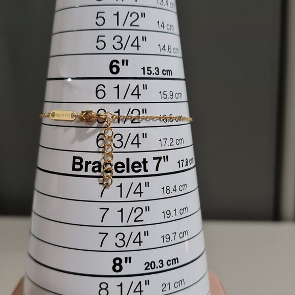 18k Gold Bracelet single clover charm - Part 1 - Picture 15 of 16